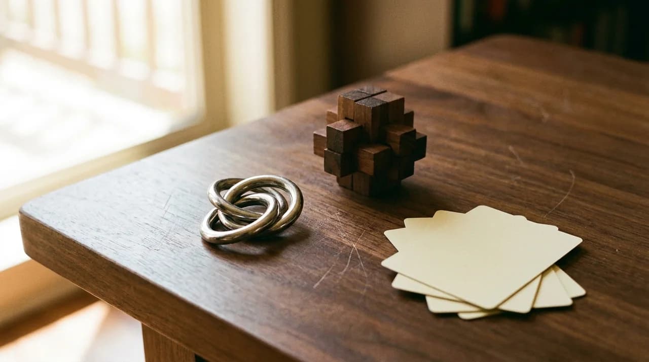 If You Like Brain Deck, You'll Love These Mechanical Brain Teasers