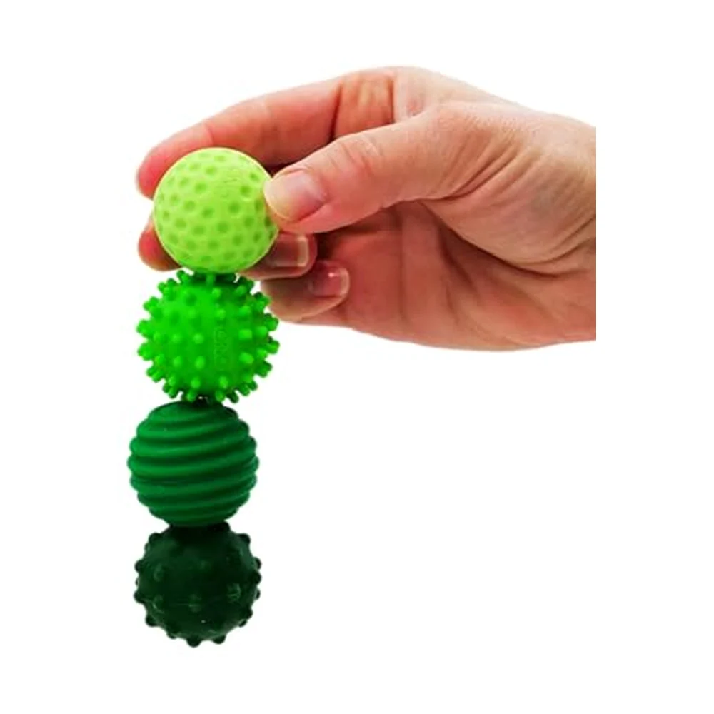 ONO Signets Silicone Magnetic Fidget Balls (4-Pack)