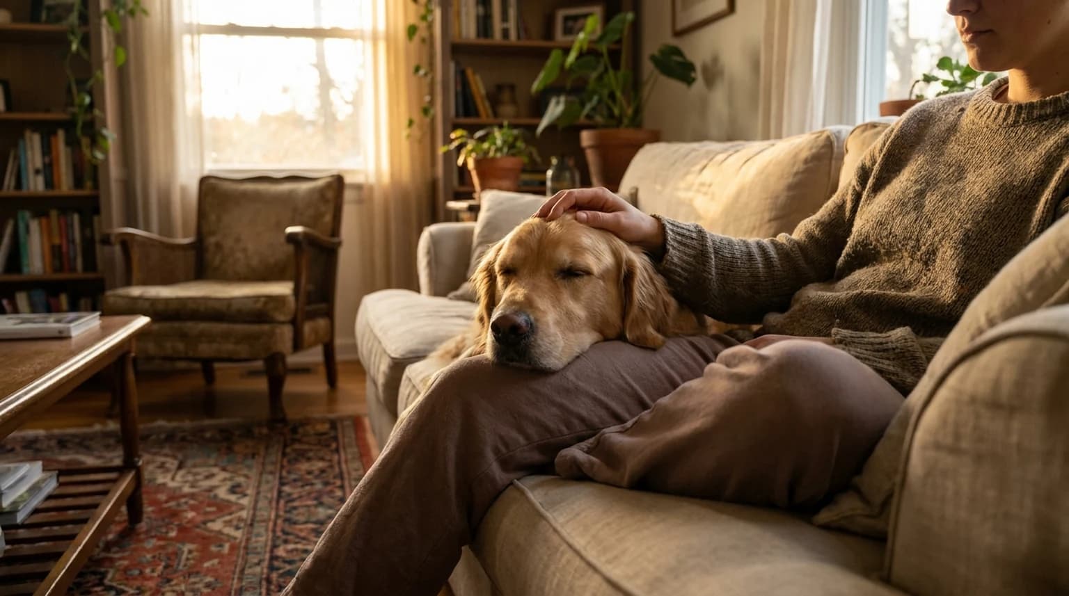 Why Petting a Dog Resets Your Stressed Brain