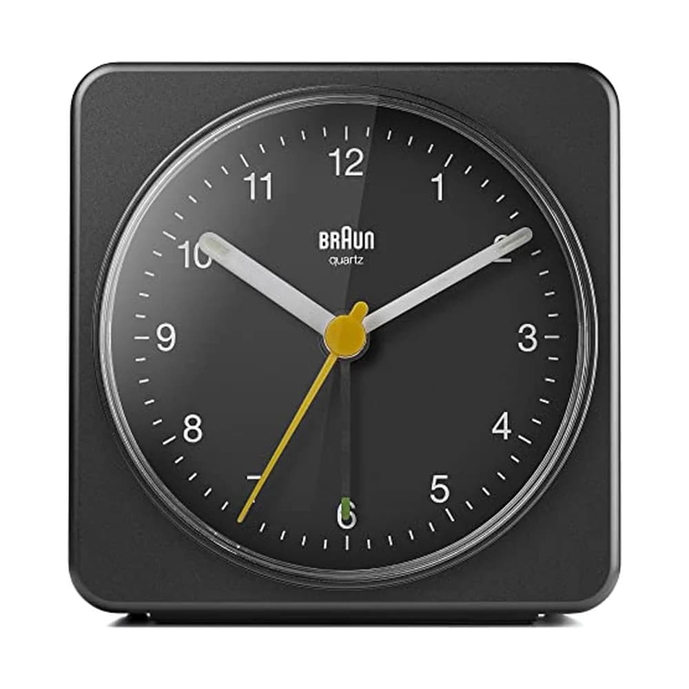 Braun BC03 Classic Analog Alarm Clock