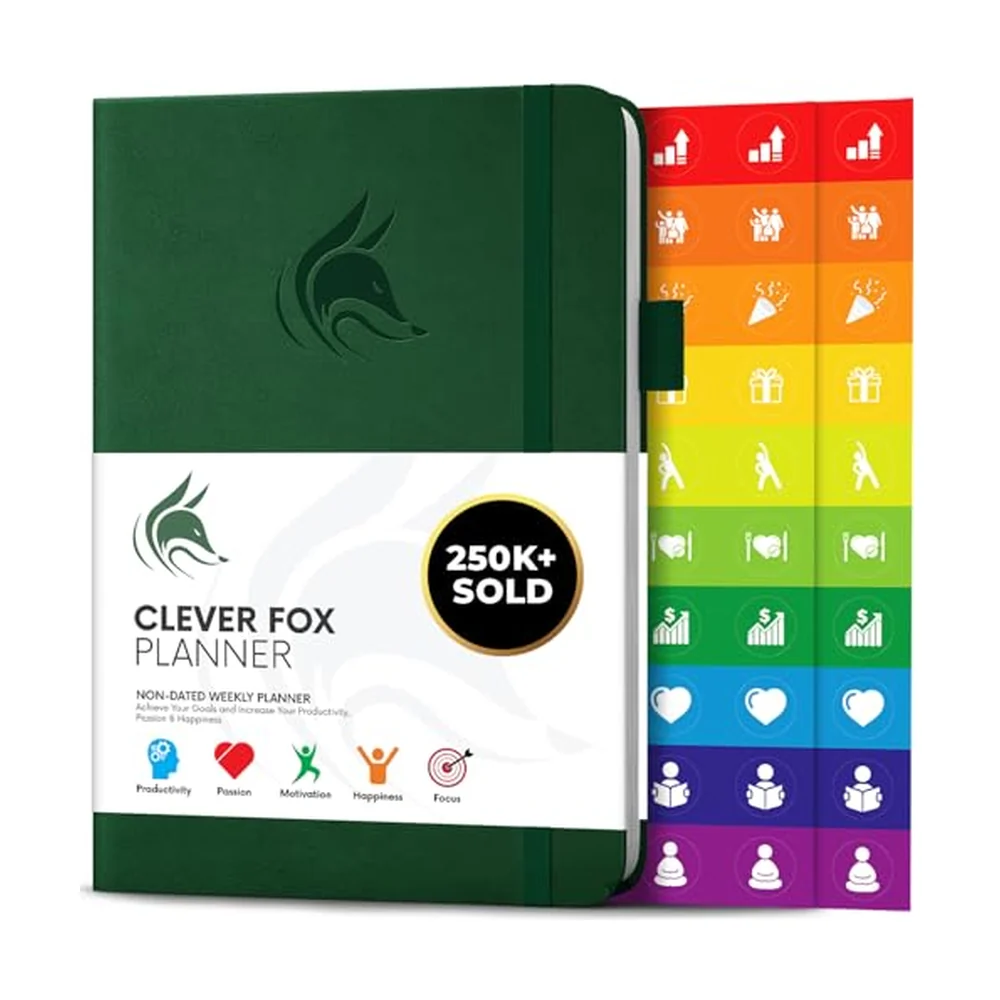 Clever Fox Undated Weekly Planner