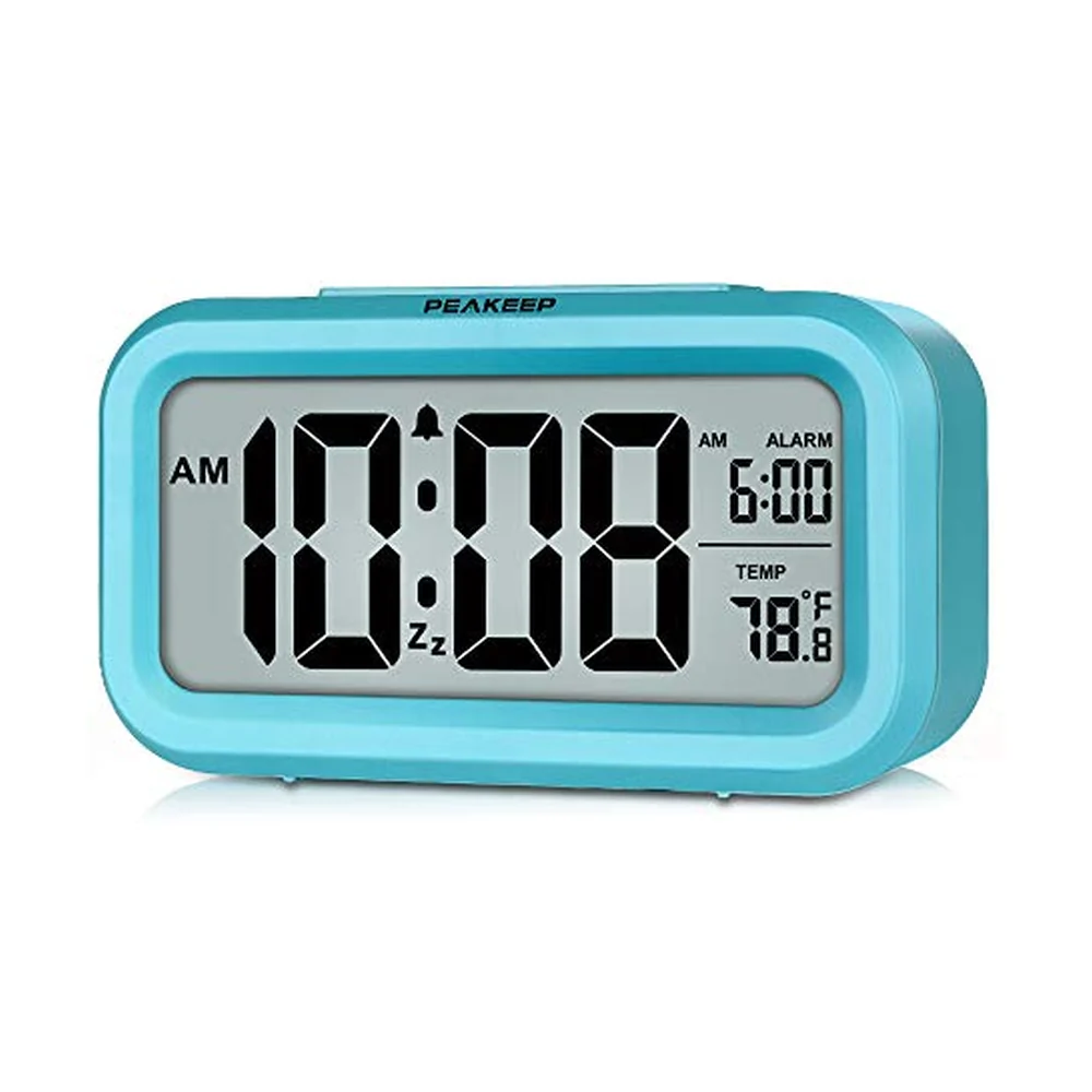 Peakeep Night Light Digital Alarm Clock