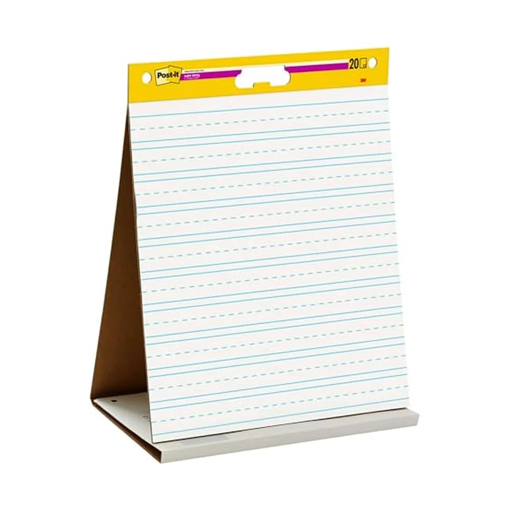 Post-it Super Sticky Tabletop Easel Pad, 20 x 23 Inches