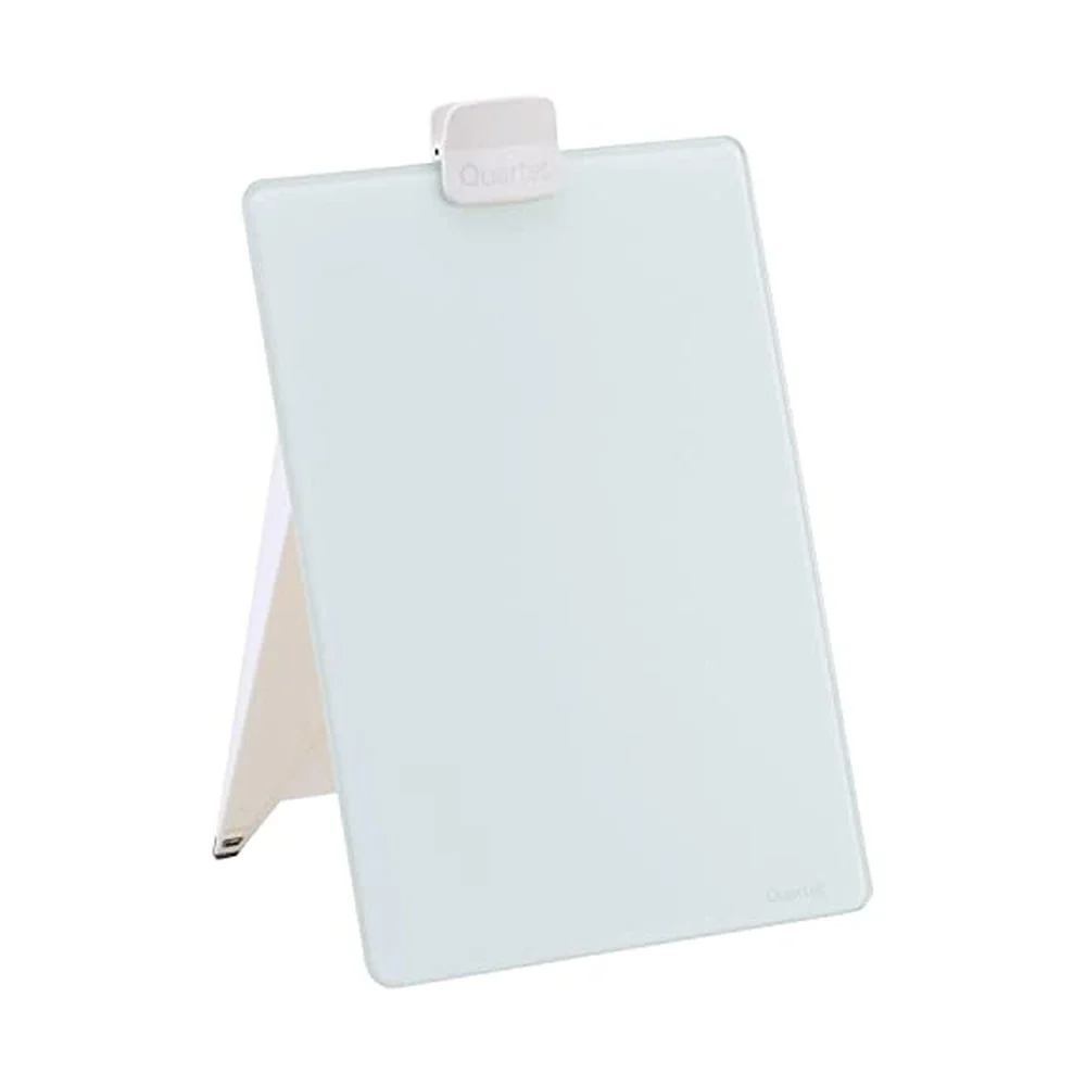Quartet Glass Desktop Dry-Erase Easel, 9 x 11 Inches