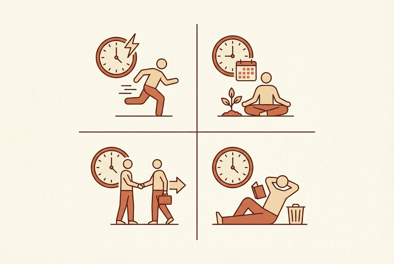 The Eisenhower Matrix: urgent vs important decision framework
